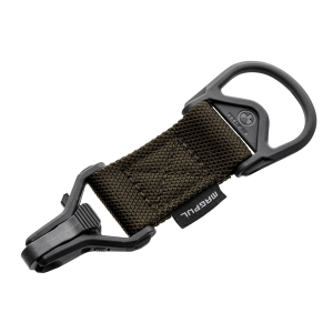 Magpul MAG516-RGR MS1/MS3 Sling Adapter made of Steel with Ranger Green Melonite Finish\t Polymer Hardware\t Nylon 1.25 in Webbing & Two to One-Point Design for AR-15\t M4 & M16