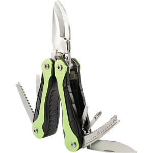 AccuSharp 084C Gardener's Black/Green Folding Plain Blade