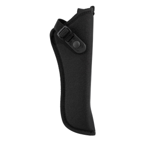 Uncle Mike's 21012 GunMate Hip Holster OWB Size 12 Black Tri-Laminate Belt Loop Fits Large Frame Pistol Fits 4-5 in Barrel Right Hand