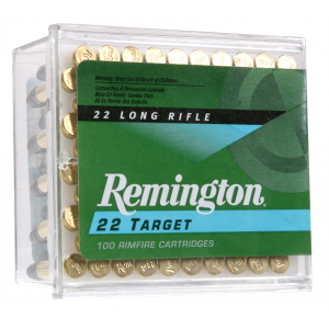 REMINGTON Ammunition 21284 22 Target 22 Lr 40 Gr Round Nose 100 Per Box/ 50 Cs
