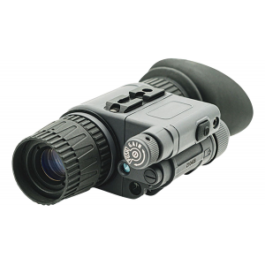 Armasight NSMNYX14M5G9DH2 MNVD-51 Gray Night Vision Hand Held/Mountable Scope 1x19mm Gen 3 Ghost White Phosphor/2376 FOM Intensifier Tube