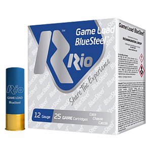  Ammunition GLBS327 Game Load BlueSteel 12 Gauge 2.75 In 1 1/8 Oz 7 Shot 25 Per Box/ 10 Case Ammo