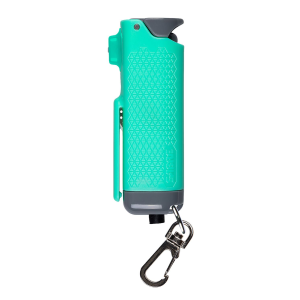 Sabre SEMT01 Safe Escape 3-in-1 Automotive Tool Mint Polymer Distance 10 ft Features Glass Breaker/Pepper Gel/Seat Belt Cutter