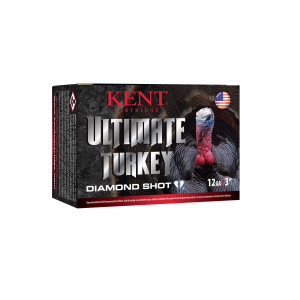 KENT Cartridge C123tk505 Ultimate Turkey 12 Gauge 3 In 1 3/4 Oz 5 Shot 10 Per Box/ 10 Case, Shotgun Shells