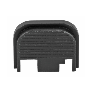 Bastion Slide Back Plate BASGL-SLD-RDG-BLK, Ridges, Black Finish - Bastion