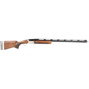 TriStar 35411 TT-15A Mono Trap 12 Gauge 1rd 2.75 in 34 in with Adjustable Rib Barrel Silver Rec Walnut Fixed with Adjustable Comb Stock Right Hand (Full Size) Includes 3 Extended MobilChoke, Shotgun