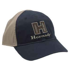 Hornady 99210 H Patch Blue Khaki Semi Structured, Hat - Hornady