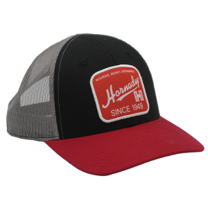 Hornady 99216 Hornady Cap Mesh Cap Black Red, Hat - Hornady