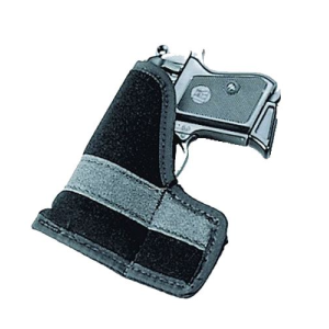 Uncle Mike's 87441 Inside The Pocket Holster OWB Size 01 Black Suede Like Pocket Fits 22-25 Cal Small Autos Ambidextrous