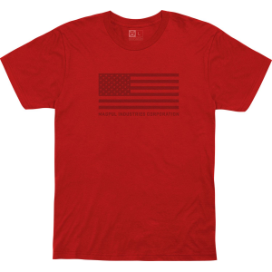 Magpul MAG1121-610-S Standard Red Cotton Short Sleeve Small
