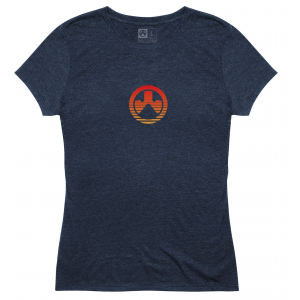 Magpul MAG1185-411-XL Sun's Out Women's Navy Heather Cotton/Polyester Short Sleeve XL