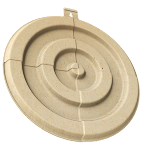 Birchwood Casey 3DTGTBETSM Bullseye 14 in H x 13.50 in W x 0.5 in D 3D Tan 3 Per Pack Small