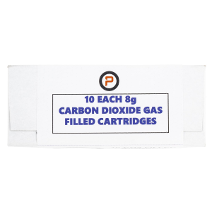 PepperBall 385010002 Lifelight CO2 Cylinder 8 Gram Silver 10 Pack - Pepperball
