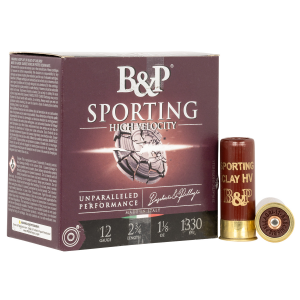  12B8SCH8 Sporting Clay 12 Gauge 2.75 In 1 1/8 Oz 8 Shot 25 Per Box/ 10 Cs Ammo