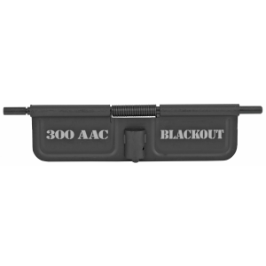 Bastion 300AAC BASEPDC-BW-300AAC, AR-15 Ejection Port Dust Cover, Black/White Finish - Bastion