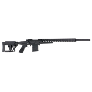 Howa HCRA73102 M1500 APC Chassis 308 Win 10+1 24 in Heavy Threaded Barrel, 6 Position Luth-AR MBA-4 w/Aluminum Chassis Stock, Polymer Grip, Rifle