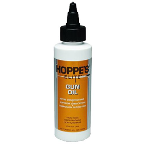 Hoppe's GO4 Elite Gun Oil Lubricates And Prevents Corrosion 4 oz. Squeeze Bottle