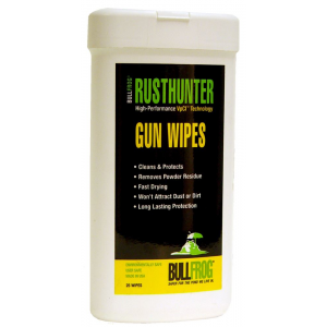 BullFrog 92383 Rust Hunter Gun Wipe 25 Count