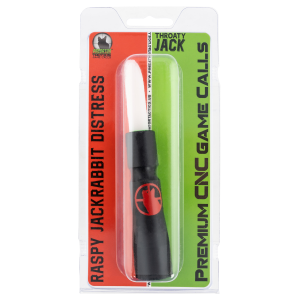 Predator Tactics 97503 Throaty Jack Open Call Attracts Coyotes Black Polycarbonate