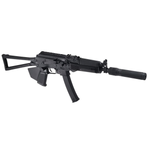 Kalashnikov USA KALI9 Kali 9 *CA Compliant 9mm Luger 10+1 16.33 inThreaded Barrel, Faux Suppressor, Black Metal Finish, Black California Paddle Grip Right Hand, Rifle