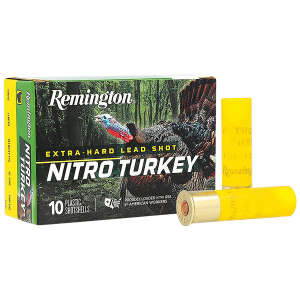 REMINGTON Ammunition 26730 Nitro Turkey 20 Gauge 3 In 1 1/4 Oz 5 Shot 10 Per Box/ 10 Cs
