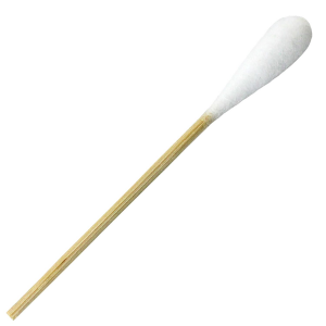 RamRodz 30300 Rifle & Barrel Cleaning Swabs 7.62mm/30/308 Cal Rifle Firearm Cotton/Bamboo 3 in Long 300 Per Bag Includes Rifle Adapter