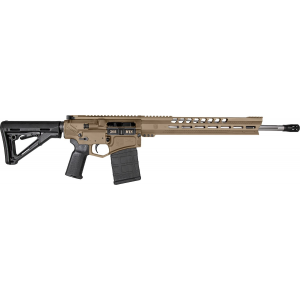 Diamondback DB1032C061 DB10 308 Win 18 in 20+1 Flat Dark Earth Adjustable Magpul CTR Stock Black Magpul MOE K2 Grip with Black Gold Lower 15 in M-Lok