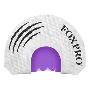 Foxpro COTTONTAILDIA Cottontail Diaphragm Call Double Reed Cottontail Sounds Attracts Predators White