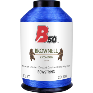 Brownell B50 Bowstring Material Blue 1/4 lb FA-TDBU-B50-14 - Brownells