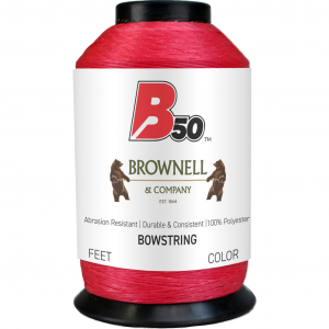 Brownell B50 Bowstring Material Red 1/4 lb FA-TDRD-B50-14