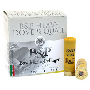  20BD8 Dove & Quail 20 Gauge 2.75 In 1 Oz 8 Shot 25 Per Box/ 10 Cs Ammo