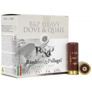 B&P 12b18d75 Heavy Dove & Quail 12 Gauge 2.75 In 1 1/8 Oz 7.5 Shot 25 Per Box/ 10 Cs