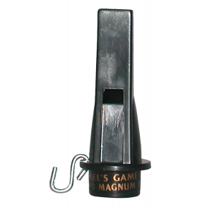 Haydel's Game Calls MP90 Magnum Whistle Call Mallard Drake/Pintail/Teal/Widgeon Sounds Attracts Ducks Black Plastic
