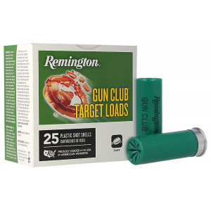 REMINGTON Ammunition 20244 Gun Club 12 Gauge 2.75 In 1 1/8 Oz 7.5 Shot 25 Per Box/ 10 Cs