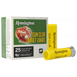 REMINGTON Ammunition 20239 Gun Club 20 Gauge 2.75 In 7/8 Oz 7.5 Shot 25 Per Box/ 10 Cs
