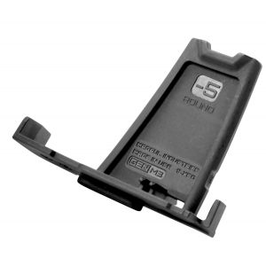 Magpul MAG562-BLK PMAG Minus Limiter made of Polymer with Black Finish & Limits 5rds Less for 10\t20\t25 Round 7.62x51mm NATO PMAG LR/SR GEN M3 Magazines 3 Per Pack
