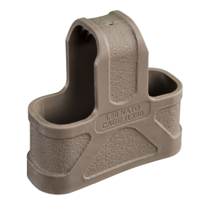 Magpul MAG001-FDE Original Magpul made of Rubber with Flat Dark Earth Finish for 5.56x45mm NATO Mags 3 Per Pack