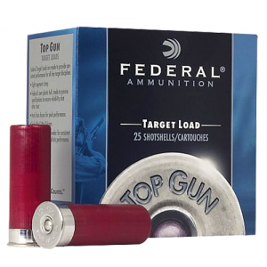 FEDERAL Tg1218 Top Gun 12 Gauge 2.75 In 1 Oz 8 Shot 25 Per Box/ 10 Cs