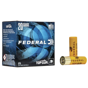 FEDERAL Tg2075 Top Gun 20gauge 2.75 In 7/8oz 7.5shot 25 Per Box/10 Case, Shotgun Shells