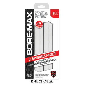 Real Avid AVBMPATCH8 Bore-Max Speed Jag Patches Refill 30/22 Cal Rifle 8 in Synthetic 250 Per Box