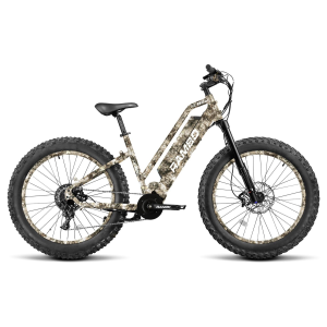 Rambo Bikes 1000XPSTVW Rebel Step Thru TrueTimber Viper Western Camo SHAM NX, PG-1130 11-42, 11 Speed, Bafang BBSHD Mid-Drive Motor, 35 mph Speed