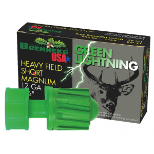 BRENNEKE Sl122hfsgl Green Lightning Heavy Field 12 Gauge 2.75 In 1 1/4 Oz Slug Shot 5 Per Box/ 50 Cs 301281207820 5771