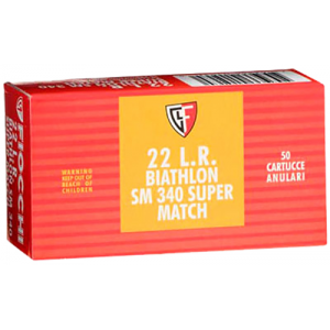 FIOCCHI 22sm340 Exacta Super Match 22 Lr 40 Gr Round Nose 50 Per Box/ 100 Cs