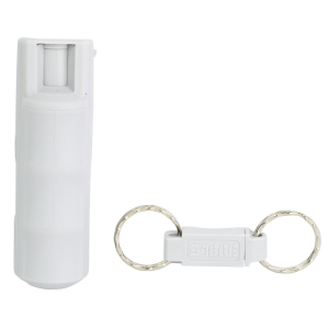 Sabre Pepper Spray HC-14-LG-US-02, Hardcase, .54oz, Red Pepper UV Dye, Light Gray HC-14-LG-US-02