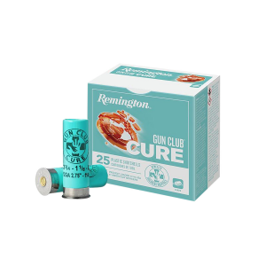 REMINGTON Ammunition R20029 Gun Club Cure 12 Gauge 2.75 In 1 1/8 Oz 8 Shot 25 Per Box/ 10 Cs