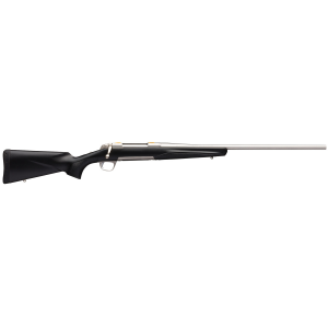 Browning 035497218 X-Bolt Stainless Stalker 308 Win 4+1 22in Non-Reflective Matte Stainless Steel Barrel  Action, Weather-Resistant Synthetic Stock, Optics Ready - Browning