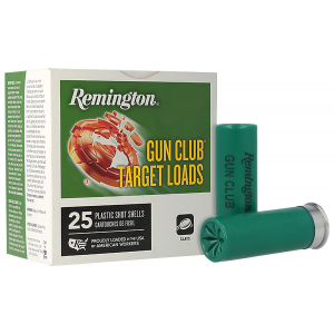 REMINGTON Ammunition 20248 Gun Club 12 Gauge 2.75 In 1 1/8 Oz 9 Shot 25 Per Box/ 10 Cs