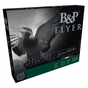 B&P 12B14P8 Competition Flyer 12 Gauge 2.75 in 1 1/4 oz 8 Shot 10 Per Box/ 10 Cs