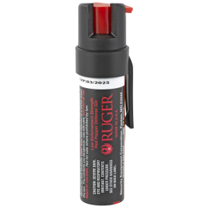 Sabre Ruger RU-22G, Compact Pepper Gel with Clip, Black RU-22G