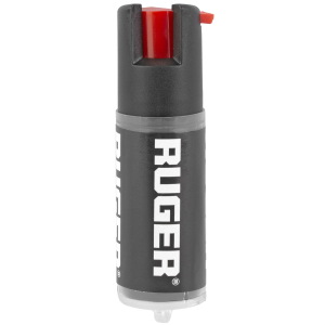 Sabre Ruger RU-KR, Key Ring Pepper Spray in Small Clam, Black RU-KR